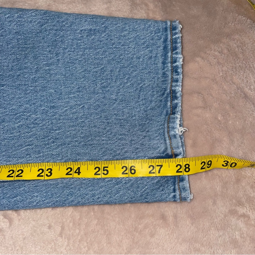 Abercrombie & fitch ripped the ‘90s straight ultra high rise Jean 29/8s - Picture 11 of 13